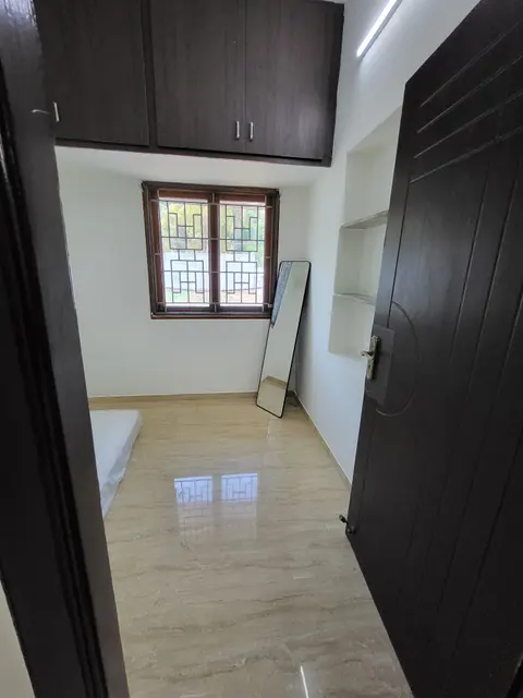 Second bedroom seen through its doorway